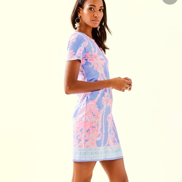 Lilly Pulitzer Dresses & Skirts - Lilly Pulitzer Declan Dress in print Blue Peri Go With The Flow, Size XL.